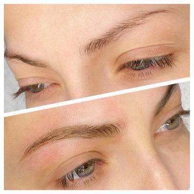 Powder brows semipermanent make up