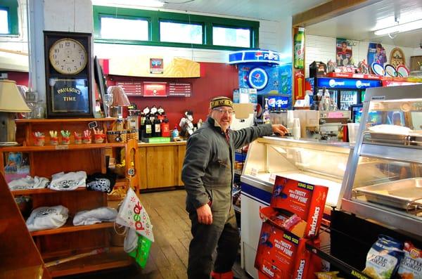 The ice cream counter