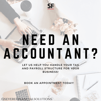 We make budgeting and keeping track of expenses easy! Allow us to assist you with all of your accounting needs by scheduling an appointment!