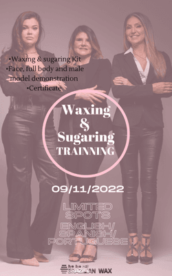 Waxing & Sugaring Training Available