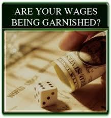 Stop wage and pay garnishment