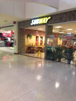 Average mall subway.