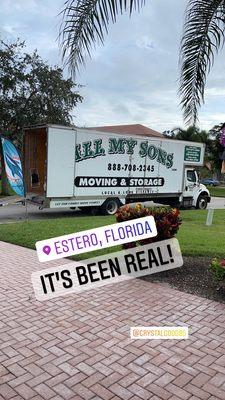 The truck sent by the worst moving company ever