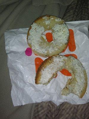 Pathetic excuse of a bagel