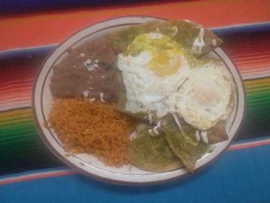 Chilaquiles verdes