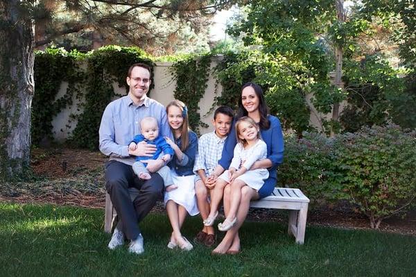 Dr Ellingson and his beautiful family.