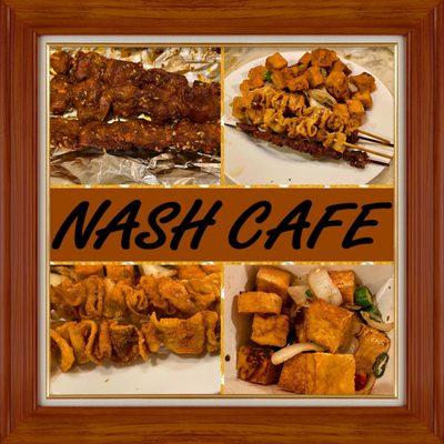 Montage of images from Nash Cafe