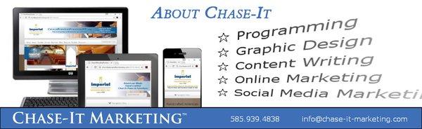 About Chase-It Marketing - Digital Marketing Agency Rochester, NY