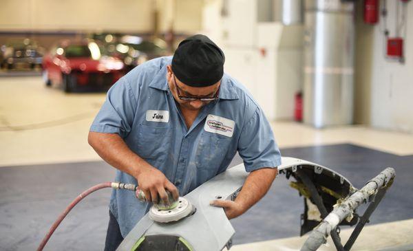 Bumper repairs are our specialty!