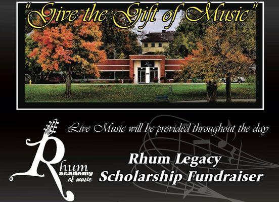 Rhum Legacy is our 501c3 which accepts tax deductible monetary donations to provide music lessons to students who can't afford them.