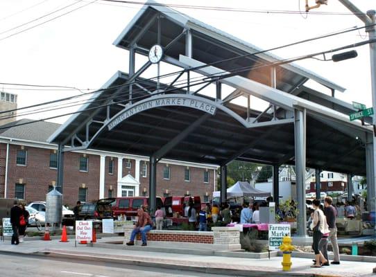 The Morgantown Marketplace where the Morgantown Farmers Market is held.