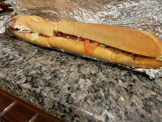 Ham and Cheese Hoagie