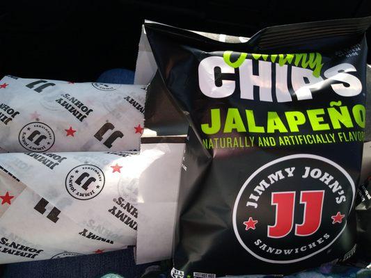 Delicious Jimmy John's for dinner!