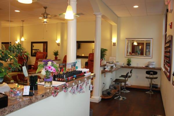 You will be friendly greeted and assisted by our crews when entering Nail Co.