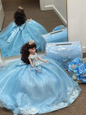 Quinceañera Accesorios 
Bahama blue
209 6687599