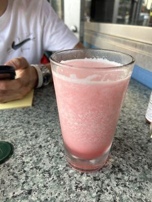 Prickly pear frozen margarita