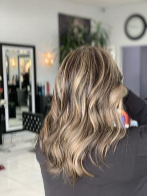 #Healthy hair color# highlights balayage  #ombre color #hair care #Hair cut #hair perm #Hair straight #Brazilian blowout#keratin #