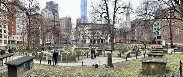 Pano view of the cemetery