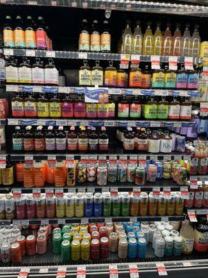 Kombucha section