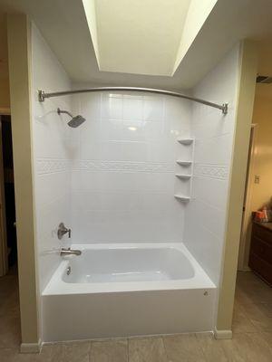 New bath remodel