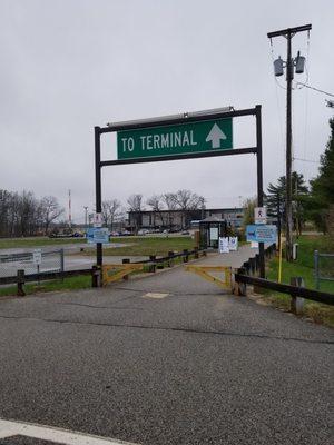 To terminal from long term parking