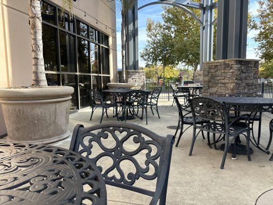 Outdoor seating