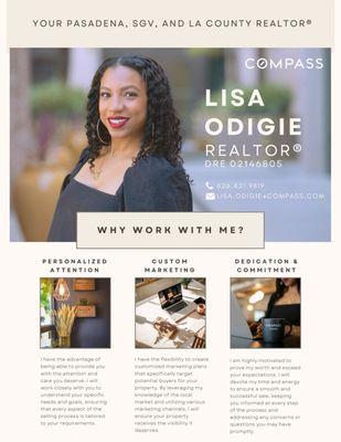 Why work with Lisa O? Here's a few reasons!