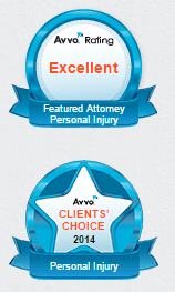 AVVO Clients Choice and Featured Excellent Attorney - Personal Injury Lawyers