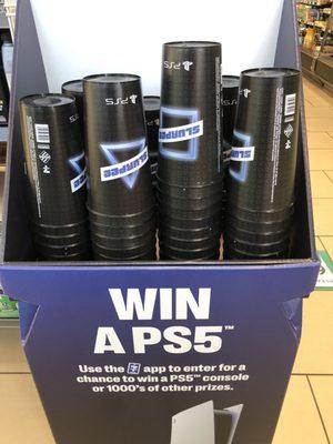 Win a PS5 come visit the store don't miss out...