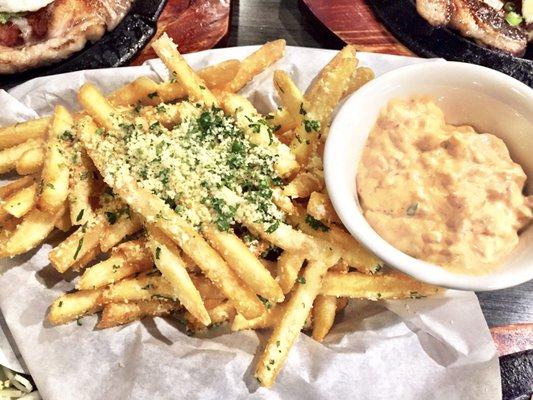 Parmesan Loaded Cheese Fries