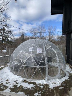 Igloos available to reserve