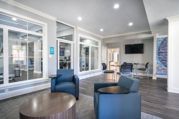 Enjoy an updated look & amenities in our leasing office/clubhouse