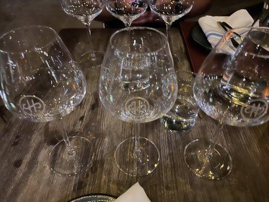 Glasses for my wine flight