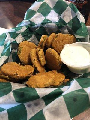 Fried pickles were good