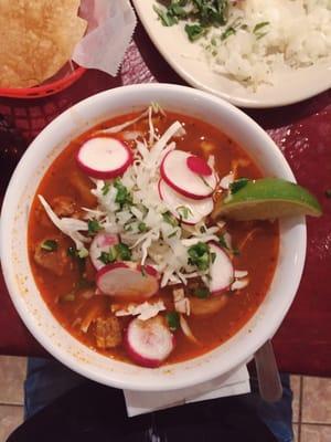 Weekend pozole. The Best!