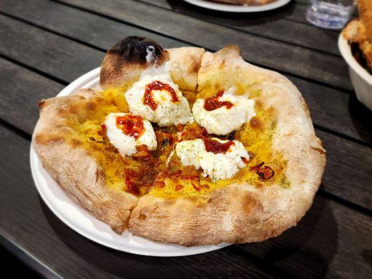 Burrata flatbread