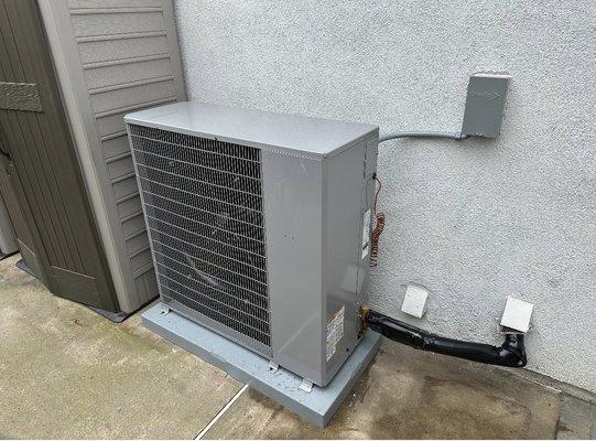 Heat pump installation