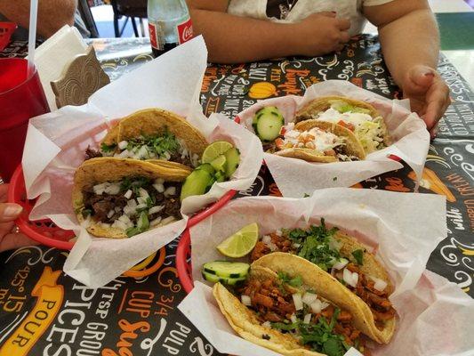 classic authentic Mexican tacos