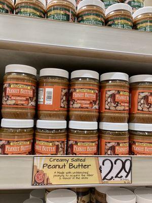 Prices are good for their Peanut Butter.