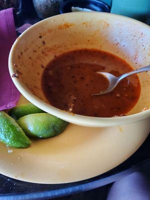 OM! So good! Menudo was delicious!!!! My favorite dish from Yvonne's is albondigas, served all week long