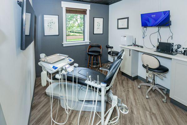 Our private dental suites.