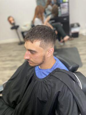 Mid drop fade cut by Jake The Barber  Follow @armocuts on Instagram for more quality haircuts.