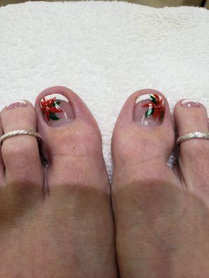 I always come to Elegance Nails & Spa. Friendly ladies and they do a terrific job on my pedicures!