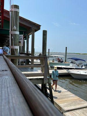 Boat crowd