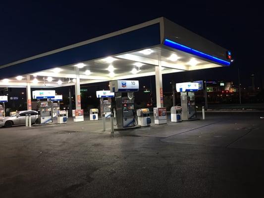 It's the Terrible Herbst Chevron gas station at MLK & Bonanza.