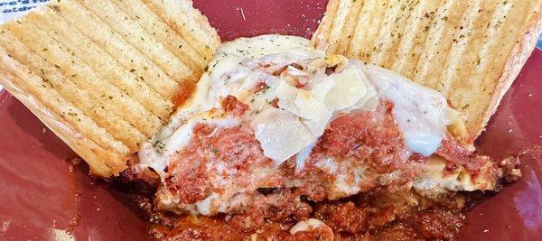 Meat lovers lasagna