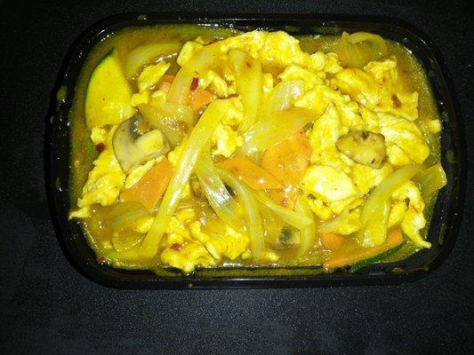 Curry chicken, large order