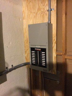 Generac 16 Circuit Automatic Transfer Switch.