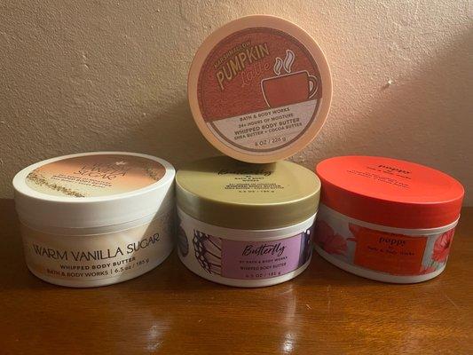 Body Butters ($4.95 Each)