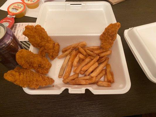 Chicken Fingers and French Fries